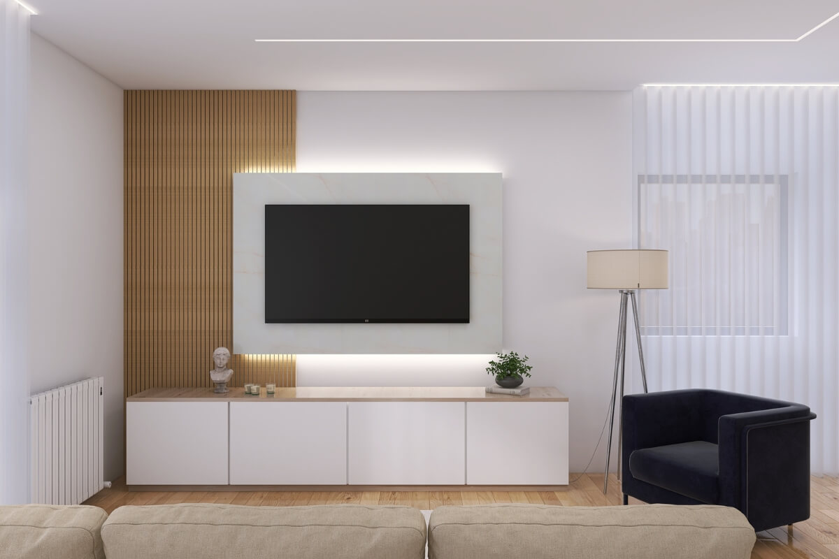 Projetos de Interiores à Medida sala 1